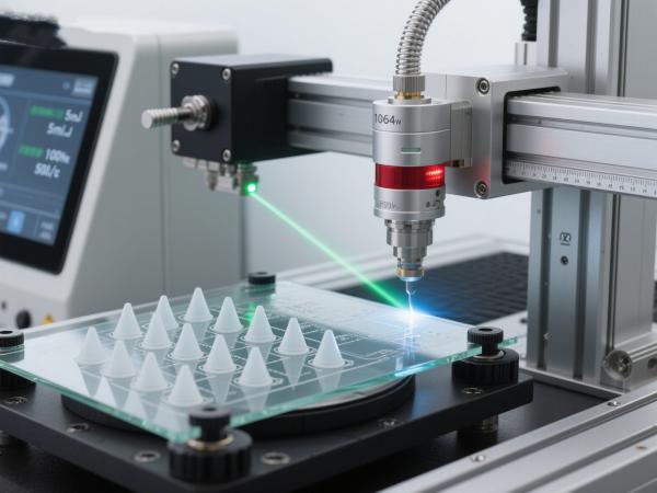 醫(yī)療微流控芯片薄膜飛秒激光微孔加工 (8)