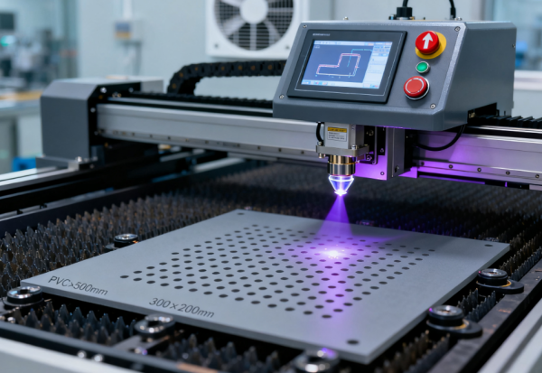 PVC材料紫外飛秒激光微孔加工 (8)